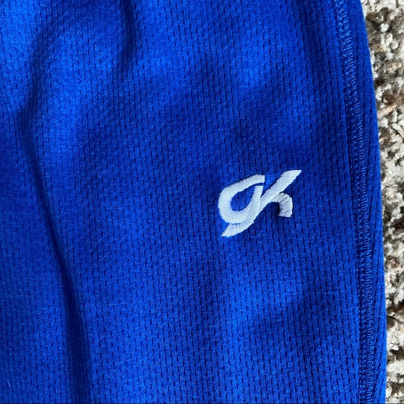 GK Elite Sportswear Royal Blue Warm Up Pants Lounge Pants Waffle Weave - Picture 3 of 10